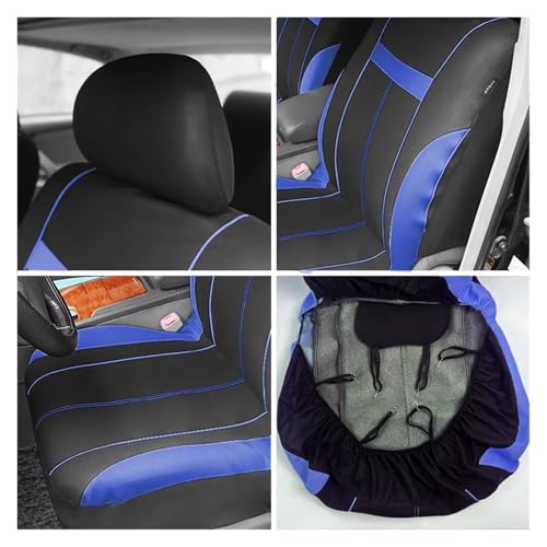 Cubiertas de asiento para coche universal de poliéster resistente para SUV 3