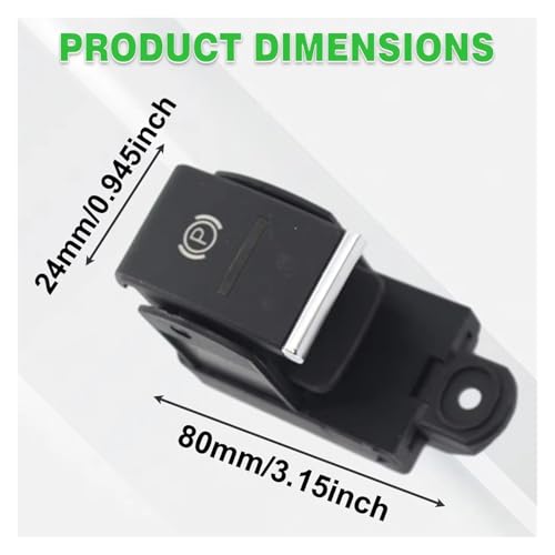 Boton estacionamiento coche interruptor freno mano electronico 95861325100 Cayenne Turbo 11-16 4