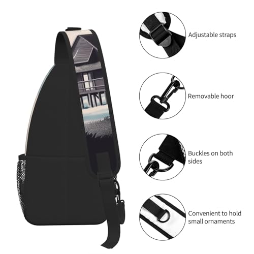 Morrale Sling para Mujer y Hombre Viaje Senderismo miniatura 7
