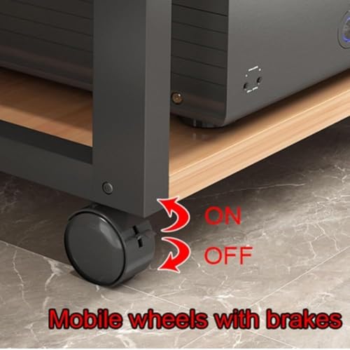 Étagère d'angle réglable à plusieurs niveaux pour matériel audio et CD, gain de place, design élégant pour une mobilité et un nizage faciles