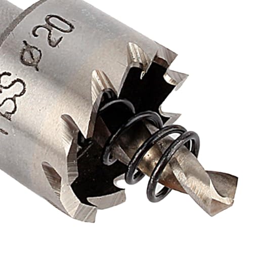 Set de brocas para metal 20mm con punta piloto miniatura 3