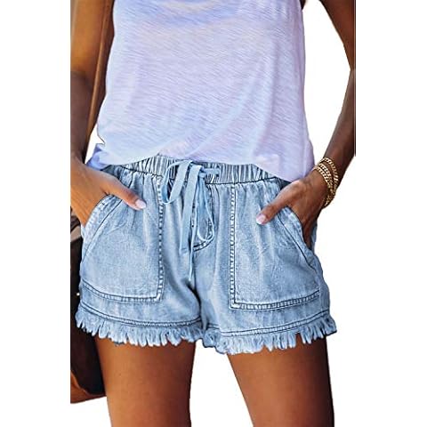 Short d'été HVEPUO en coton et lin Cover