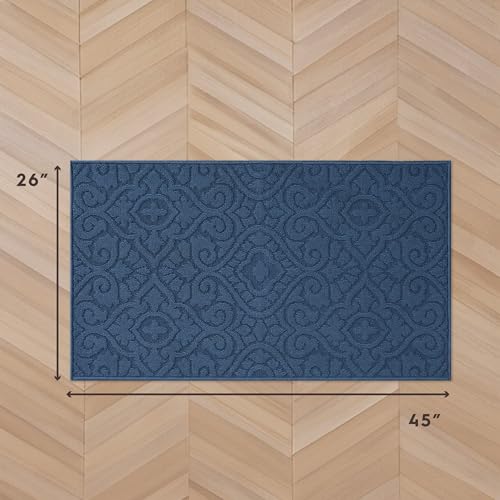 Tapete Laura Ashley 26 x 45 pulgadas lavable antideslizante miniatura 2
