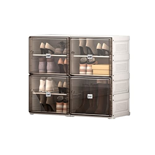 Organisateur de chaussures cube portable étanche et modulable gain de place