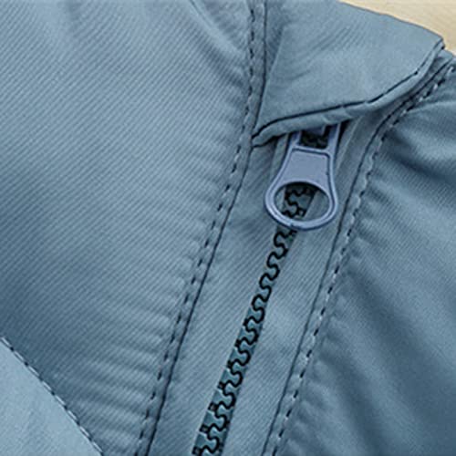 Baby winter overall met capuchon sneeuwpak katoen gevoerd dikke rompers met voeten slaapromper warme voering eland… - Image 7