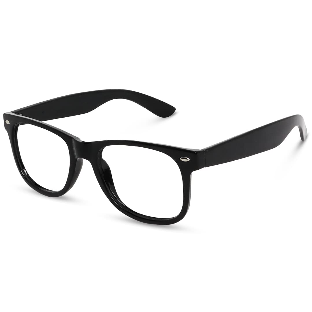 Roshfort Men Women Square Wayfarer Blue Light Blocking Glasses Lightweight Eyeglasses Frame Filter Blue Ray Computer Game Glasses Medium Spectacles Frames-image-8