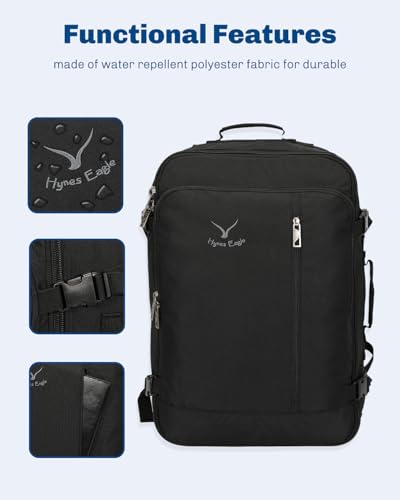 Image of Hynes Eagle 38L Flight Approved Weekender Carry on Backpack