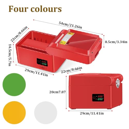 Prensa de aceite plegable doméstica automática para avellanas y colza en color amarillo 3