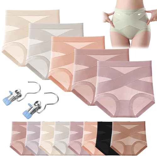 Ciracla Lushybum - Premium Comfort Leakproof Shaping Undies, Women's High Waisted Underwear Tummy Control Panties