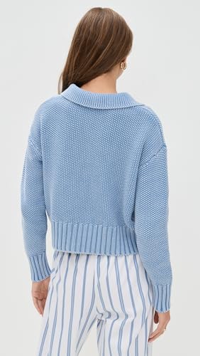 Splendid Women's Roxie Long Sleeve Front Lace Up Sweater3