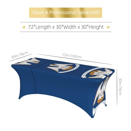 Housse de table Louisiane 1m80 nappe élasthanne extensible buffet
