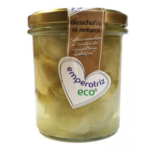 Alcachofa corazones al natural bio 355ml Emperatriz