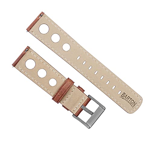 Image of Barton Racing & Rally Horween Leather Straps with Integrated Quick Release Spring Bars - Watch Bands