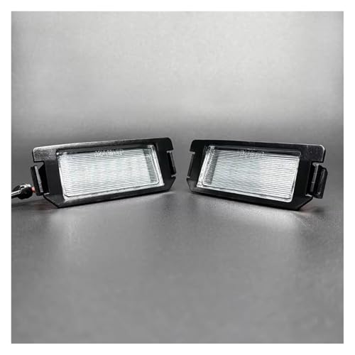 Luces LED para placa matrícula que solucionan fallos de luz amarilla 3