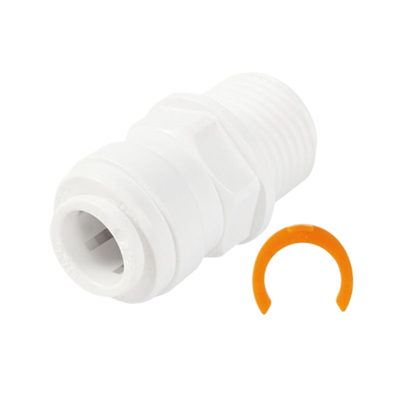 RV Water Hose Connector, Quick Connect, 1 Piece, Motorhome Plumbing Fitting, BSP To Push Fit Converter, Universal RV Water Link For Camping Outlets