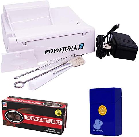 Combo of Electric Injector Machine Poweroll 2 Lighters OHM Tubes and Case Bundle