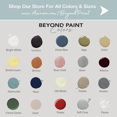 Beyond Paint Oxford Bronze Flecks Countertop Makeover Kit with Paint, Sealer, Flecks, and Tools for Countertops, Deep Blue