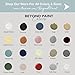 Beyond Paint Furniture Cabinets and More All-in-One Refinishing Paint, Quart, Soft Grey