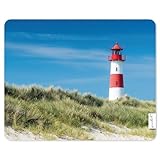 tapis de souris Ã phare Précis, durable, confortable, facile à nettoyer, avec base en caoutchouc cellulaire antidérapant et compatible avec tous les types de souris d'ordinateur