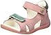 KICKERS Binsia-2-696358-10-133, Sandali Bambina, Rosa Oro Blu 133, 20 EU