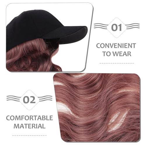 Casquette perruque bouclée pour une coiffure rapide - 3