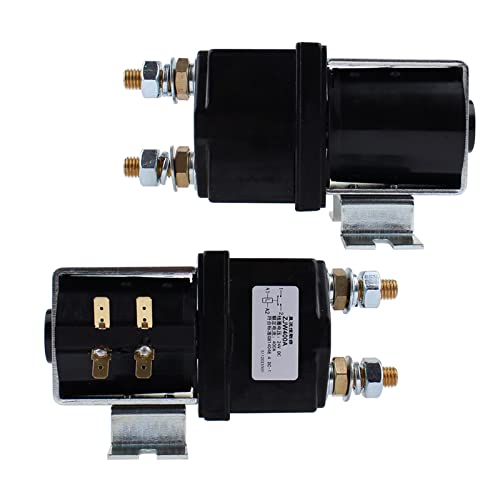 Contacteur CC ZJW400A 48v normalement ouvert 1NO pour treuil de levage