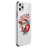 🎅🏼 Hecho del material de TPU, suave y flexible, duradero para el uso largo, protege su iPhone 12 6.1'' 2020 contra rasguños, golpes y otros daños diarios. Gracias al diseño extremadamente ligero y delgado, la funda del teléfono es perfecta para la carga inalámbrica.