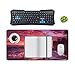Beach Sunset Desk Mat Non-Slip Laptop Writing Pad Large Keyboard Mousepad with Rubber Base 23.6