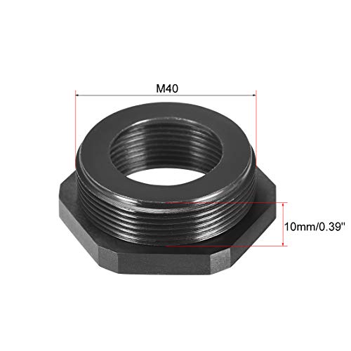 Connecteur Nylon Adaptateur M32 Mâle compact et isolant, douille de réduction uxcell - 3