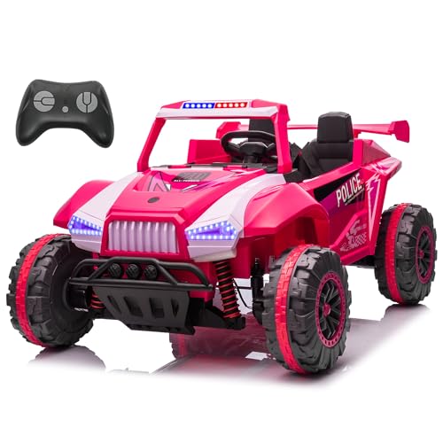 24V7AH Ride on Toys for Big Kids, 2 Seater Ride