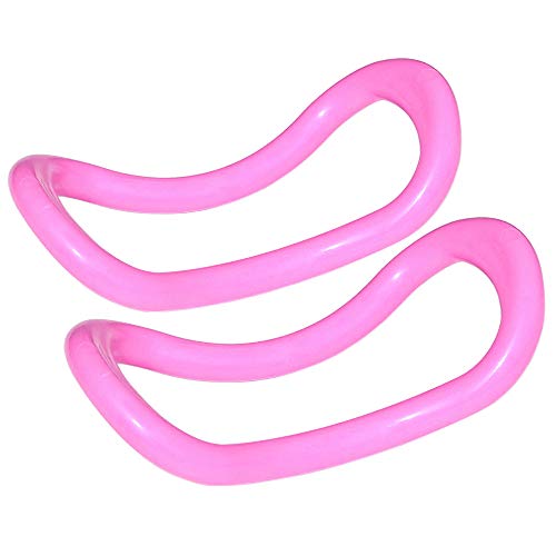 Loijon 2 PCS Anel de Yoga Anel de Pilates Anel de Fitness Círculo de Alongamento de Corpo Inteiro Gr