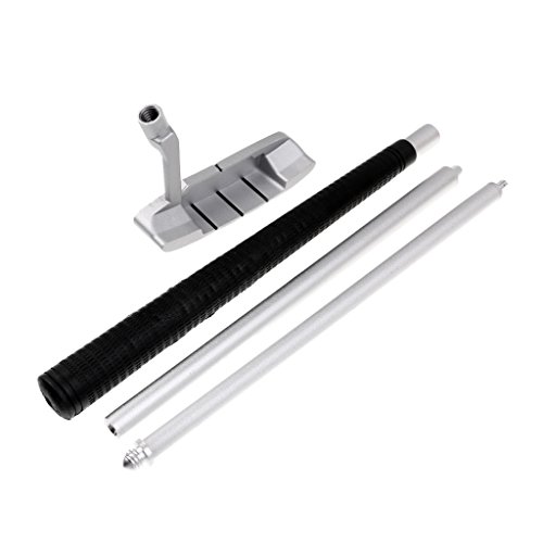 Homyl 3-Seção Dobrável Portátil Destro Golf Putter Club Prata 35