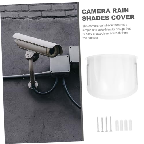 Cubierta protectora para cámara exterior DOITOOL impermeable que incluye 2 piezas sol y lluvia 4