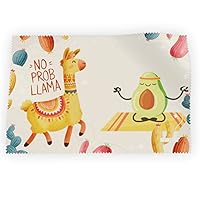 HECHTTAG Mikrofasertuch XXL, Brillenputztuch in Optikerqualität, Ideal zur Reinigung von Brille, Display, Kamera, Tablet, Smartwatch, Sonnenbrille, Objektiv | wiederverwendbar (Lama)