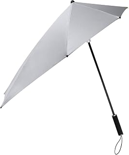 Impliva STORMaxi Aerodynamic Storm Umbrella - Hand Opening - Windproof - Diameter 92 cm