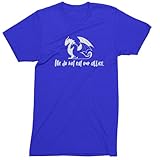 Mens We Do Not Eat Our Allies Fourth Wing Basgiath T-Shirt Medium Royal Blue