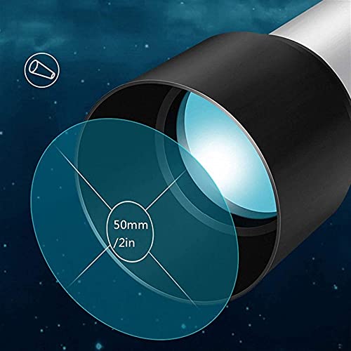 Telescopio Refractor Astronómico Portátil con Trípode miniatura 5