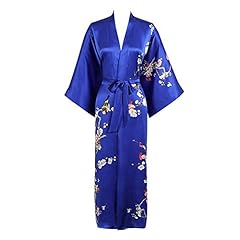Plum Blossoms, Blue, Long Robe