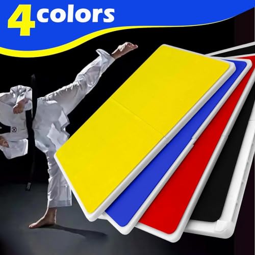 Dytabepl 4 Pack Brechbrett für Kampfsport, Bruchtestbretter Taekwondo Karate, Taekwondo Wiederbrechbare Zerbrechbretter für Kinder, Karate-Boxbrett Zerbrechbretter für Kinder und Erwachsene