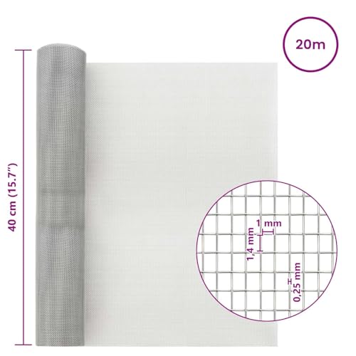 Mosquitera de acero inoxidable impermeable y resistente, malla plateada cortable para balcón 3