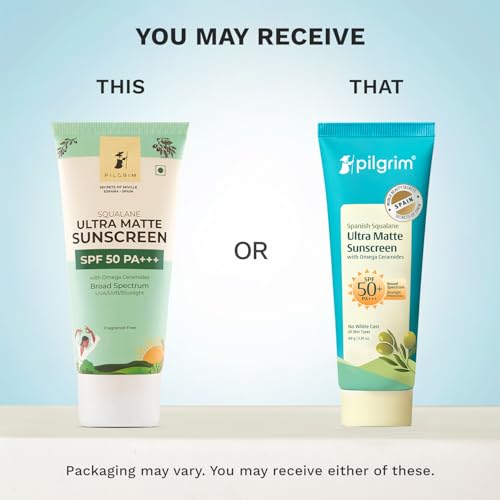 Pilgrim Squalane Ultra Matte Sunscreen SPF 50 PA+++ - Image 3