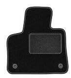 Wielganizator Tapis de Sol Noir pour Peugeot 5008 II Crossover (2017)   Tapis de Sol côté conducteur en Velours