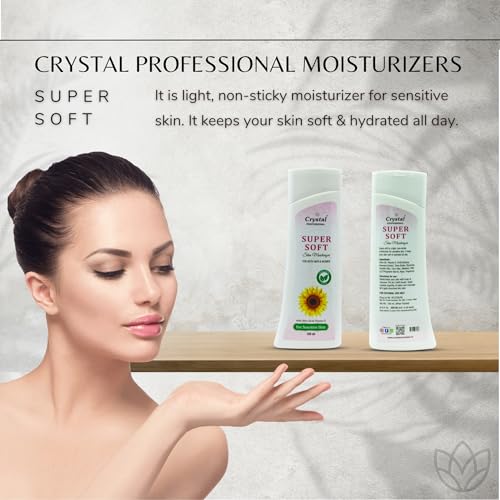 Image of Crystal Cosmetics Super Soft Olive Oil & Vitamin E Moisturizer | Deep Hydrating, Skin-Softening Cream for Men and Women | Enhances Skin Barrier | Suitable for Sensitive Skin (100ml)