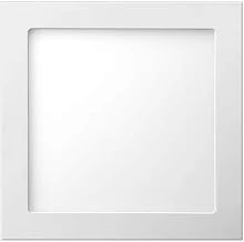 Luminária Painel Led De Embutir Slim 12w Luz Branca Diamante Quadrada Diamante Decor Bivoltv Branco