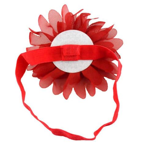20 Pcs Baby Girls Headbands,Baby Chiffon Flower Headbands for Baby Infants Toddlers and Kids,Random Color2
