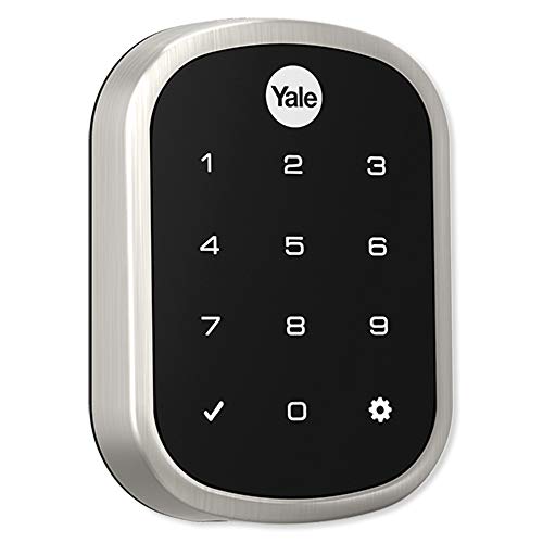 Yale Locks & Hardware YRD156-ZW2-619 Satin Nickel Key Free Touchscreen with Z-Wave by Yale - Used condition - US$214.41