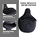 Pacific Golf Clubs Black Golf Putter Headcover Standard Size Neoprene Club Head Cover Perfect for Mallet Putters Fits Most 2 Ball Putters Clubs