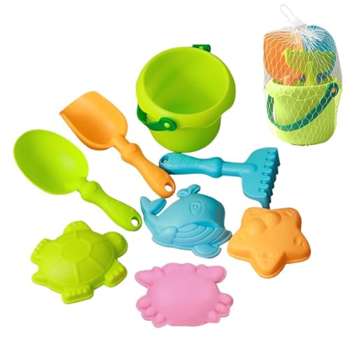 Imagen de ZORTVUL 8 Piezas Juguetes Playa Set De Arena Con Bolsa De