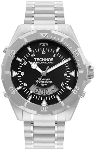 Relógio Technos Skydiver WT2050AZN/1P Prata Masculino