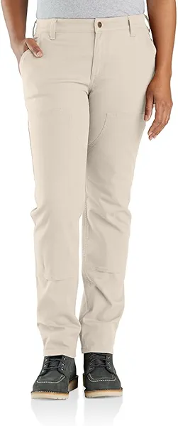 Carhartt Women's Rugged Flex Relaxed Fit Canvas Double-Front Pant